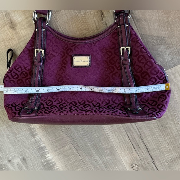 Like new. Used once Etienne Aigner purse bag burgundy wine color open to offers - Picture 5 of 15